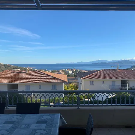 T2 Clim 54M2, 17M2 De Terrasse Tres Belle Vue Mer LʼÎle-Rousse Extérieur photo