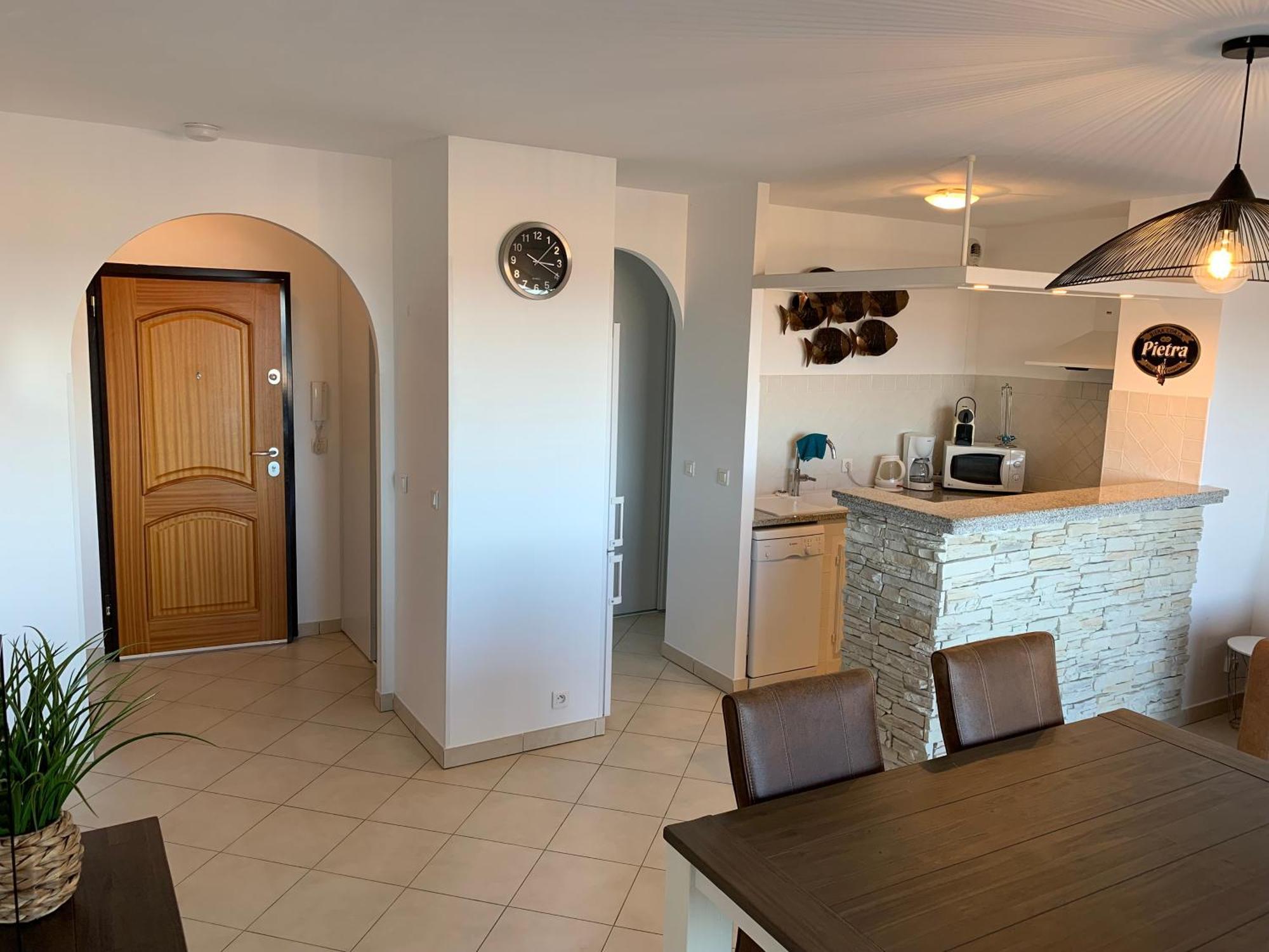 T2 Clim 54m2, 17m2 De Terrasse Tres Belle Vue * LʼÎle-Rousse