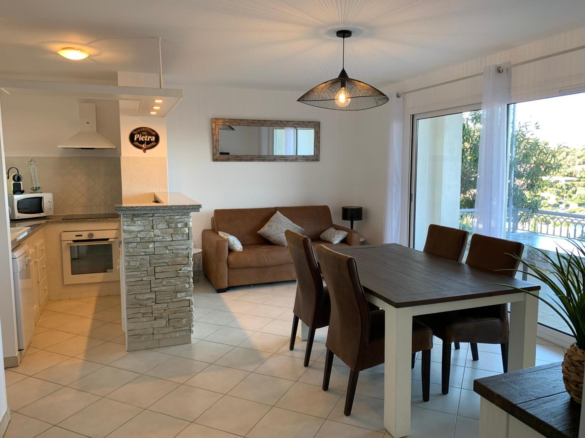 Appartement T2 Clim 54m2, 17m2 De Terrasse Tres Belle Vue *